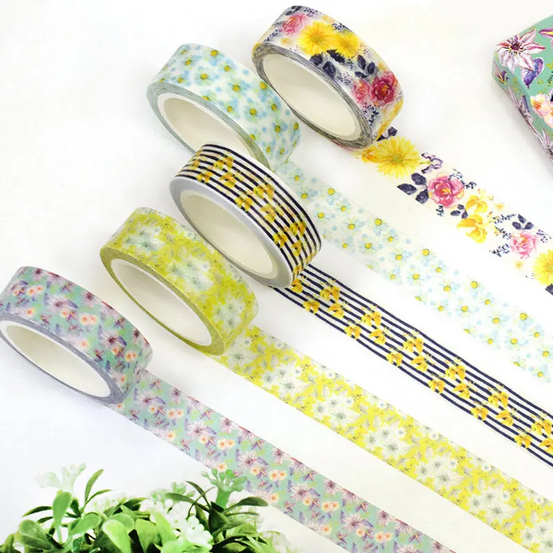 1 х летняя лента для цветов Васи 5 см 7 м детей как дневник DIY декоративная клейкая