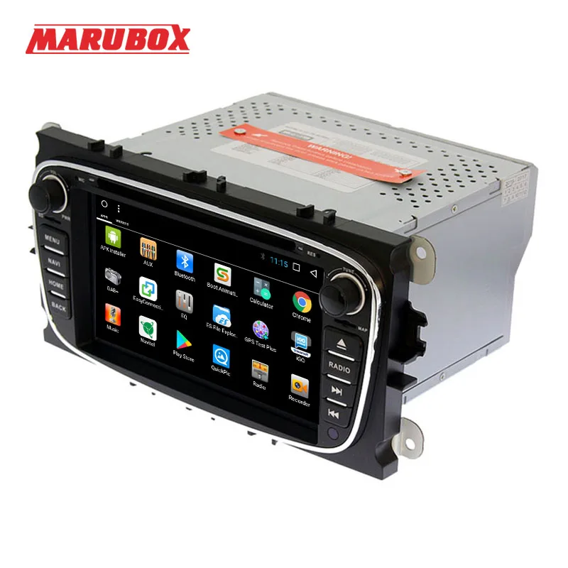 Мультимедийный плеер Marubox 2Din Android 7 1 для Ford Focus 2 Mondeo 4 S MAX Connect 2007 2013 автомагнитола GPS