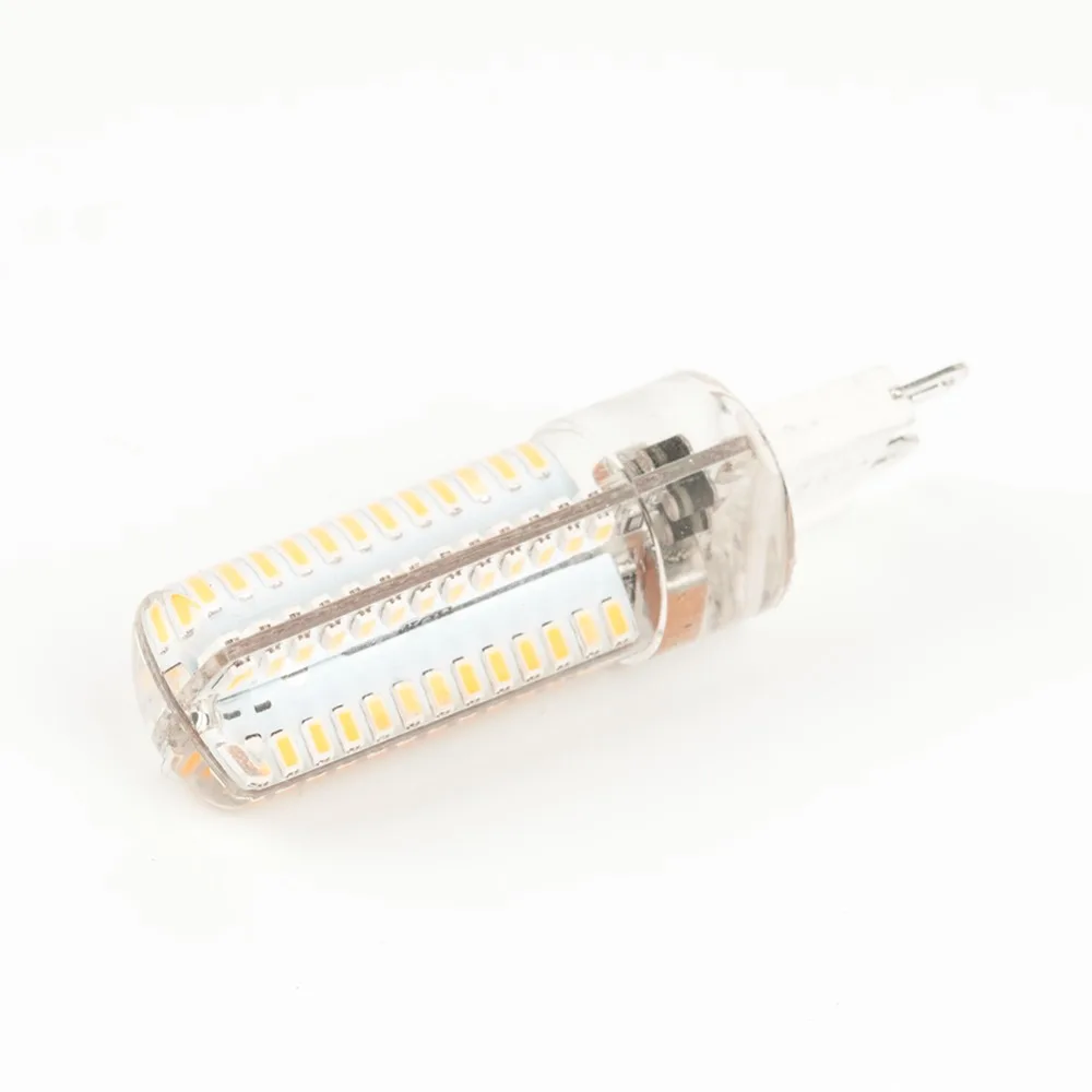 Светодиодная лампа Mini G9 6 Вт/9 Вт 220В/110В 3014 SMD 64/104 светодиодов Холодный/теплый белый