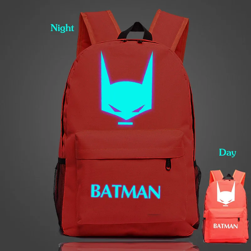 2017 дизайн одежды марка Ночник Новый детская Школа Рюкзак для взрослых Бэтмен
