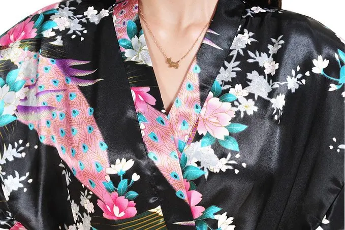 Новинка Цвет Черный Пикантные Мини платье Женская летняя обувь Банный халат