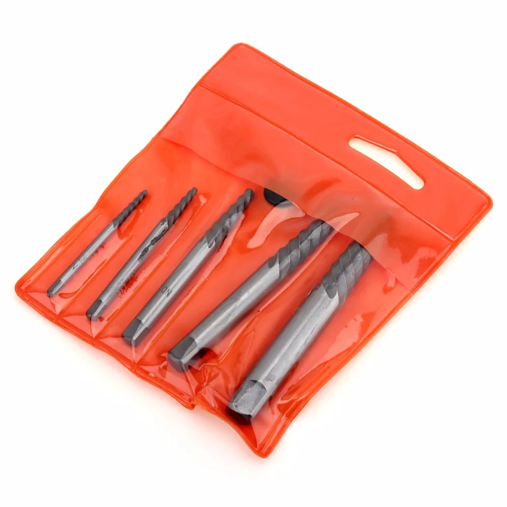 Экстрактор поврежденных винтов 5 шт./лот экстрактор болтов набор сверл для