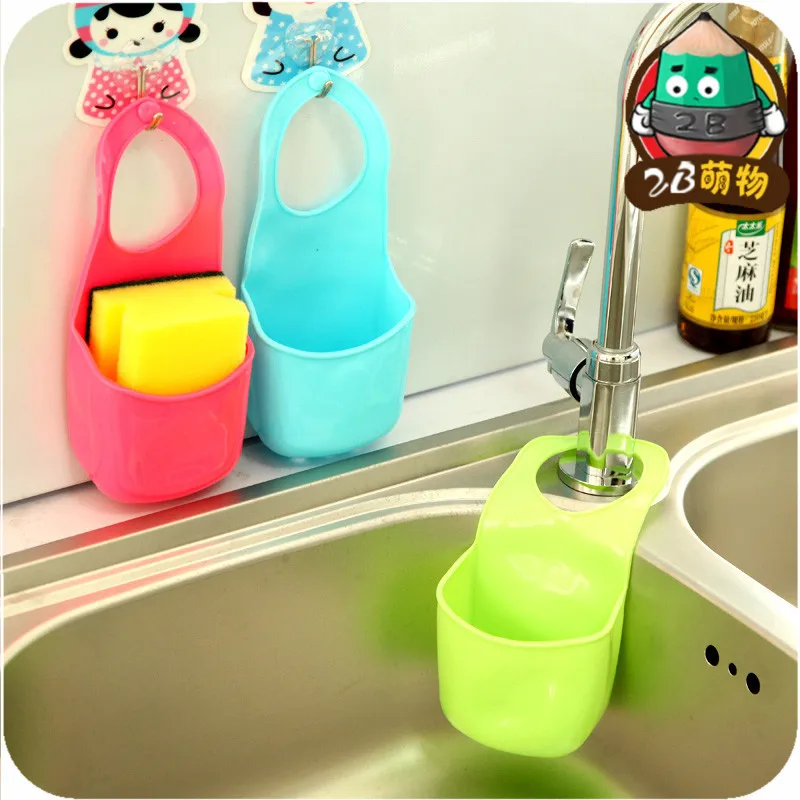 Новая креативная Складная Силиконовая кухонная сумка для хранения в ванную