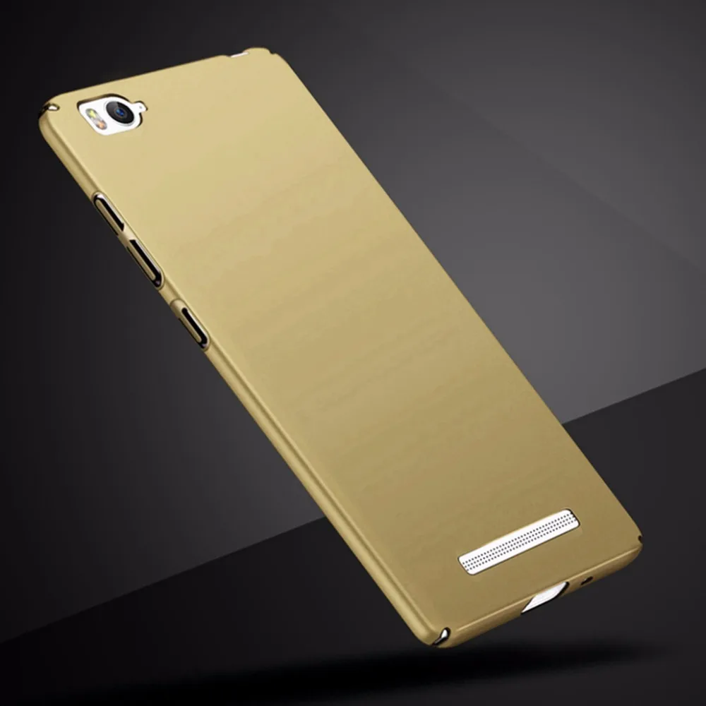 Оригинальные чехлы для Xiaomi Mi4c чехол Mi4i жесткий матовый из поликарбоната задняя