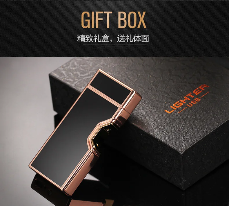 Инфракрасный переключатель плазменная Usb Сигарета электрическая зажигалка гаджеты для мужчин Электронная дуга Металл перезаряжаемые зажигалки дым