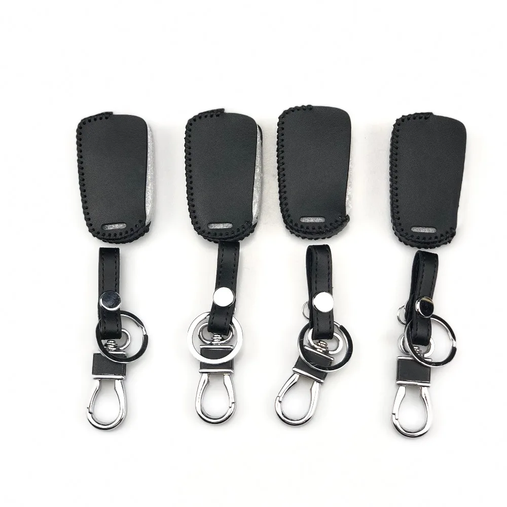 Кожаный чехол для ключей с дистанционным управлением брелок Chevrolet Cruze Captiva Matiz TRAX