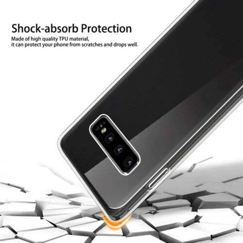 360 Degree Full Body Case For SAMSUNG GALAXY S10 Plus S10e Soft TPU Sillicone Phone Cases Samsung Galaxy E |