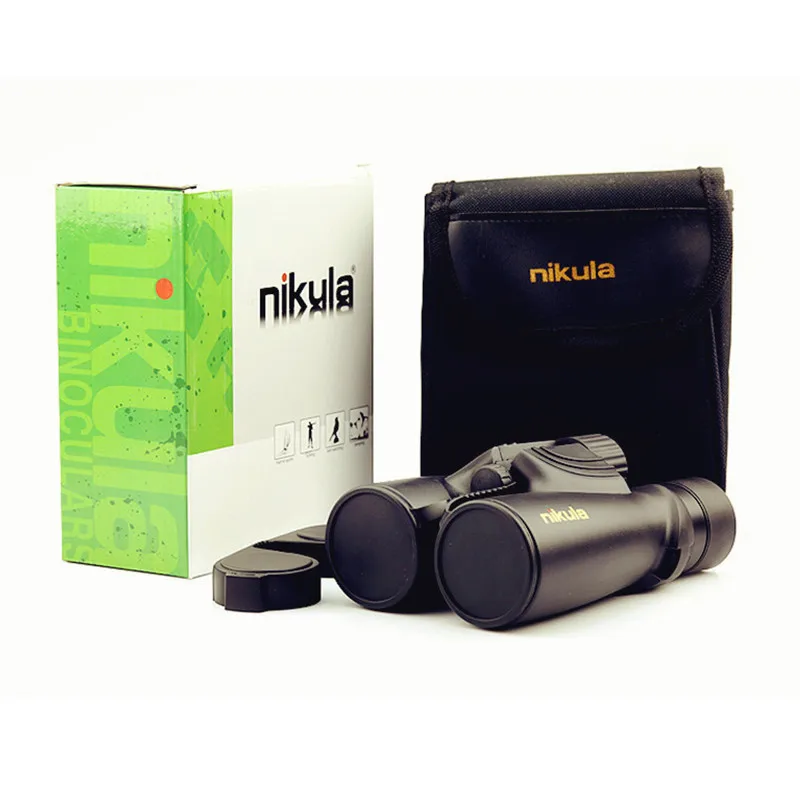 Профессиональный бинокль Nikula 10x42 водонепроницаемый мощный Hd телескоп с функцией