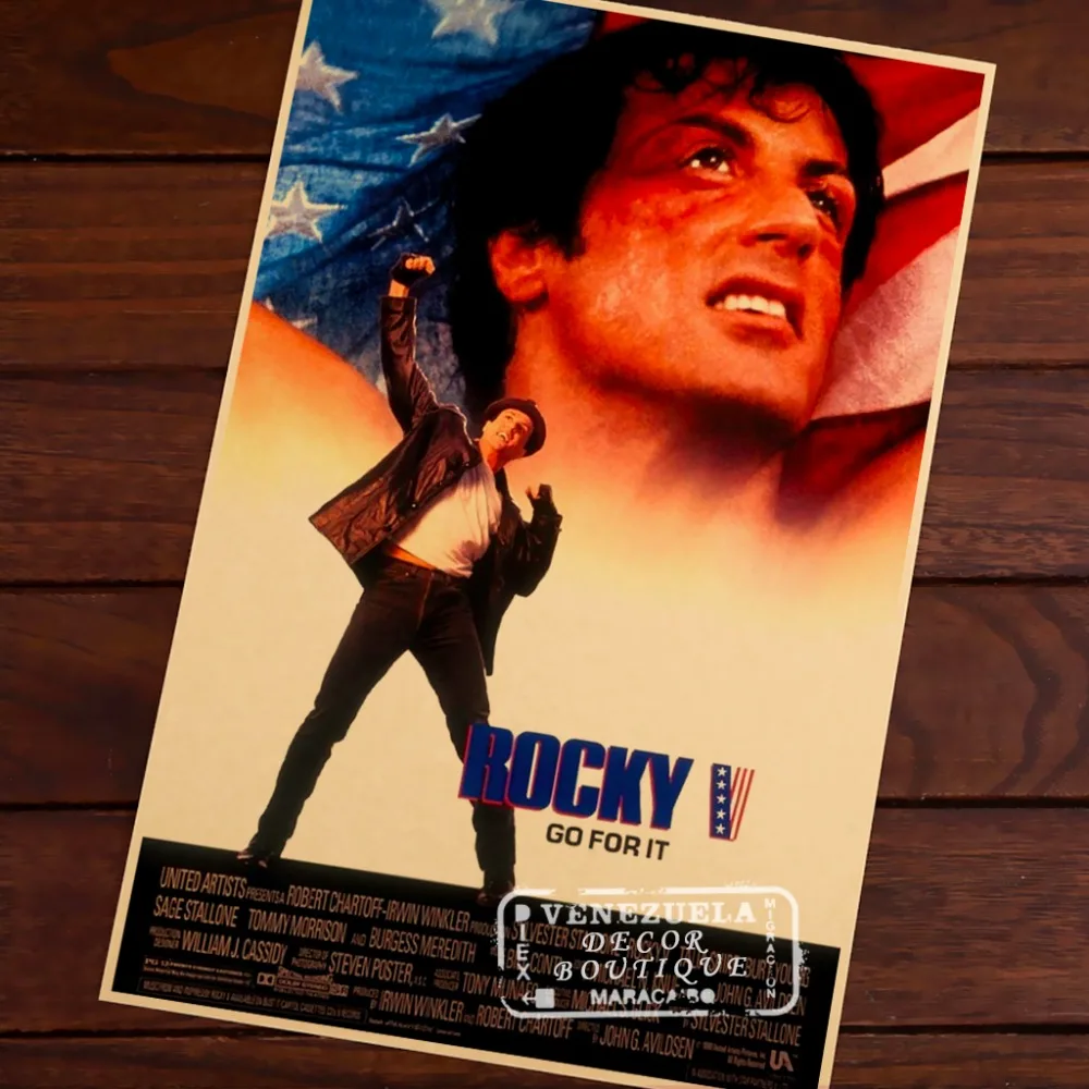 Rocky V 1990 обои классический декоративный постер сделай сам настенная картина на