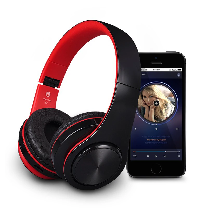 Наушники Bluetooth гарнитура наушники Беспроводной стерео складные спортивные