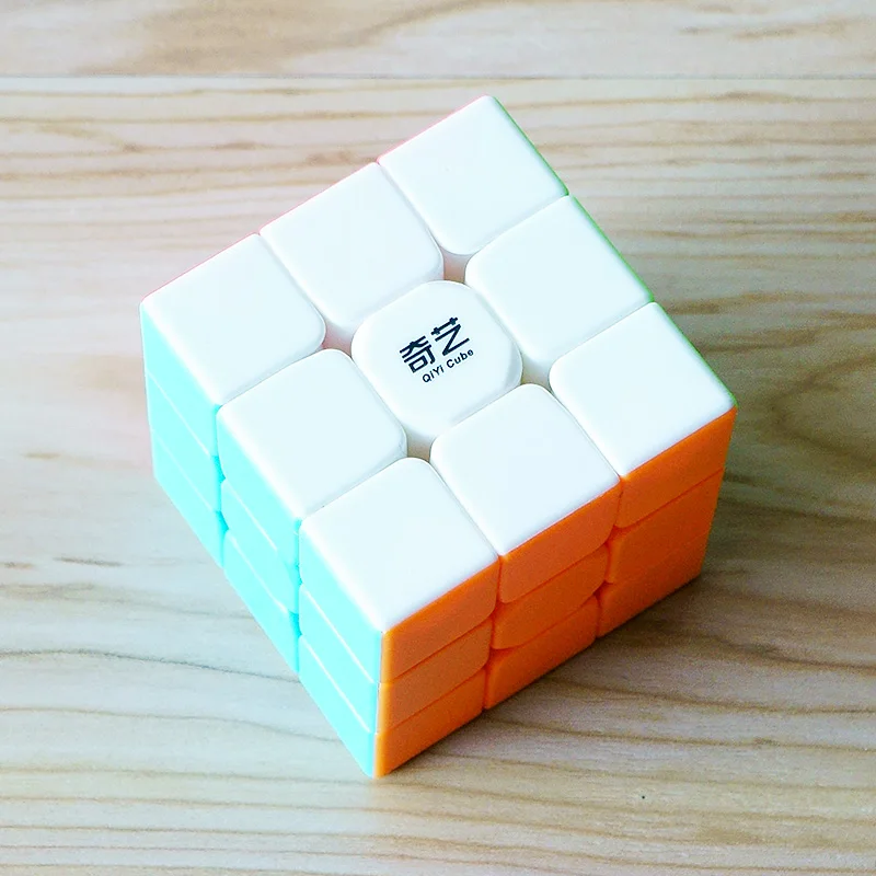 Трехслойный волшебный куб QIYI Warrior W 3x3x3 профессиональный скоростной наклейка для