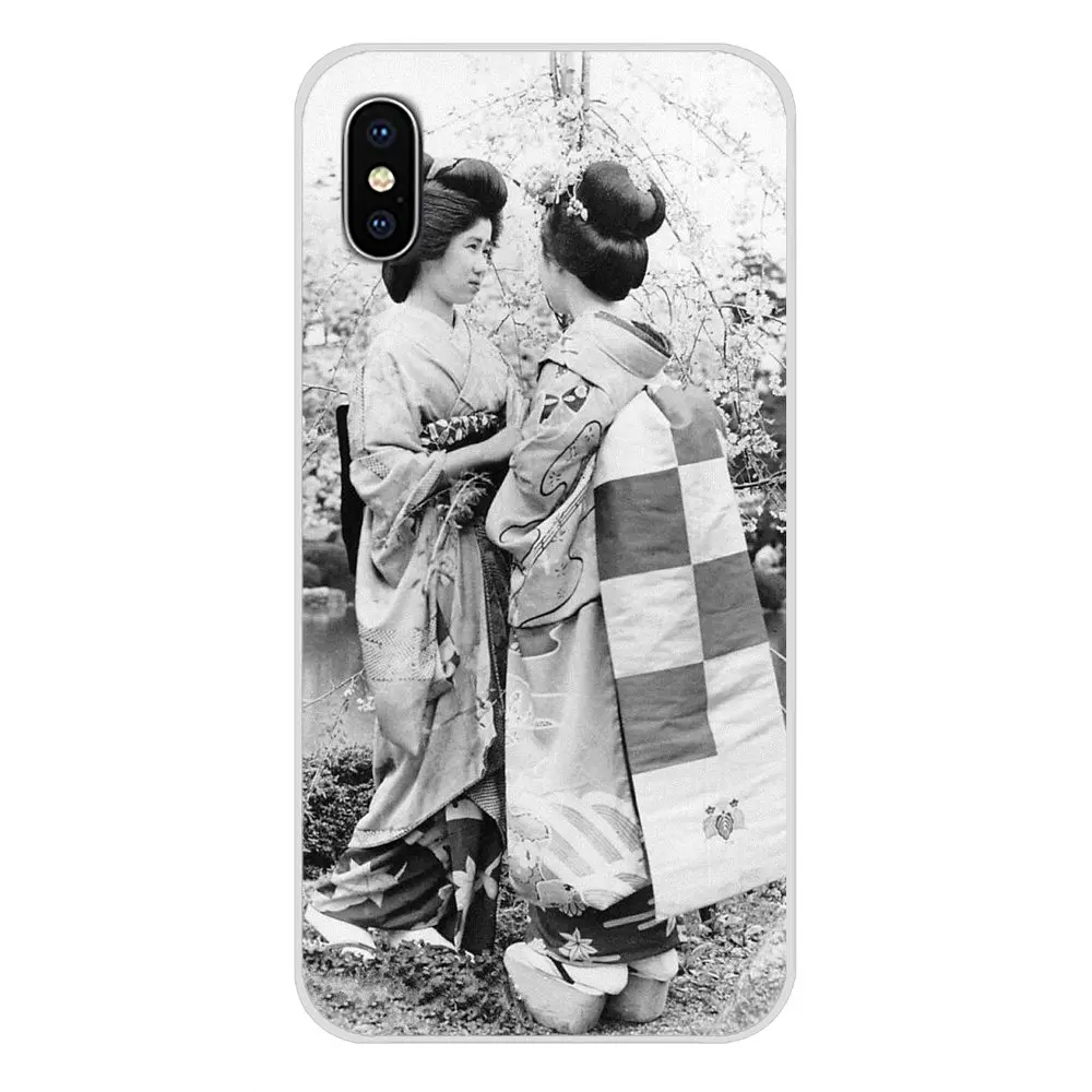 Аксессуары чехлы для телефонов Maiko Henshin japanese Geisha girl Motorola Moto X4 E4 E5 G5 G5S G6 Z Z2 Z3 G3 G2 C Play