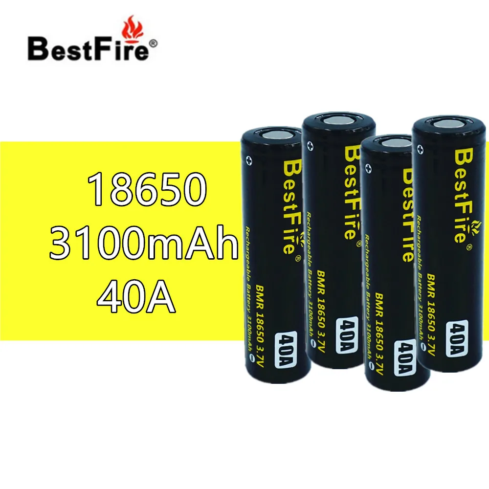 Аккумуляторная батарея Bestfire 18650 3 7 в 3100 мАч 40 А 4 шт. для SMOK MAG X Priv Alien AL85 Vape Mod VS VTC5 VTC5A