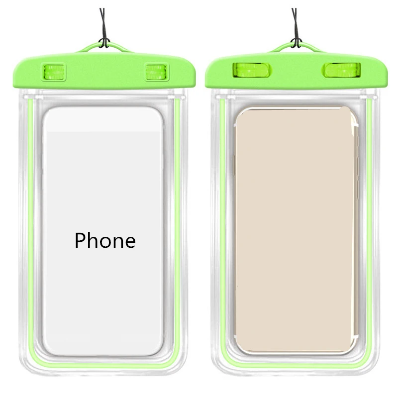 Pacgoth водонепроницаемые чехлы для сотовых телефонов прозрачный touchable сухой мешок