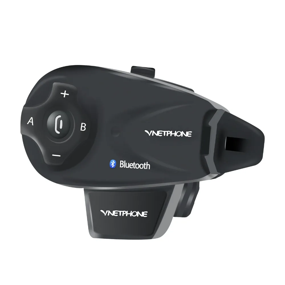 2 шт. Vnetphone V5 двусторонний 5 всадников 1200 м Мотоциклетный шлем BT Bluetooth домофон