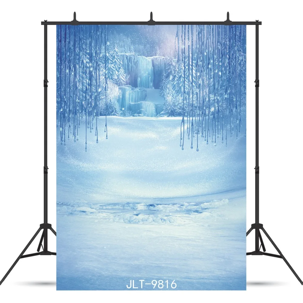 

Snow Natural Scenery Vinyl Photographic Background For Wedding Portrait Children Baby Shower New Born Backdrops Photocall Studio