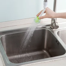 Экономия воды кухня Гибкая раковина кран опрыскиватель вложение регулируемый кран наконечник-переходник Носик Кухня#84673