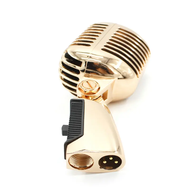 Professional Retro Microphone Speaker Jazz/blues With Metal Mesh Classic Dynamic Wedding Booth Mic |