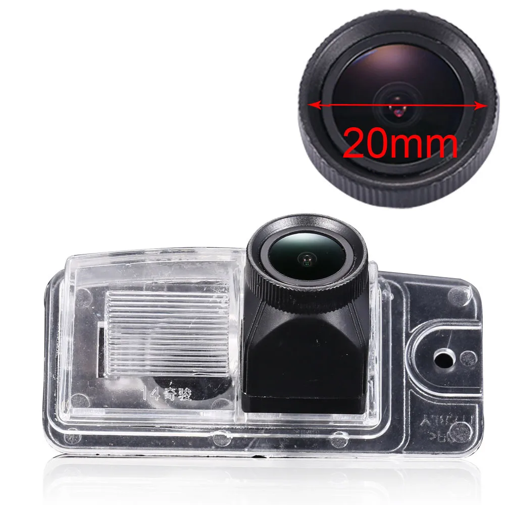 

HD CCD 1280*720 pixels 1000 TV lines 20mm lens backup rear view car camera for Nissan X-Trail Rogue Qashqai car waterproof