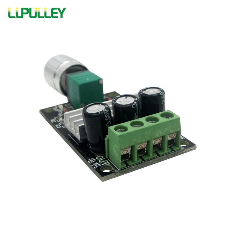 LUPULLEY PWM контроллер скорости двигателя постоянного тока/регулятор тока 6-28 в 3A с