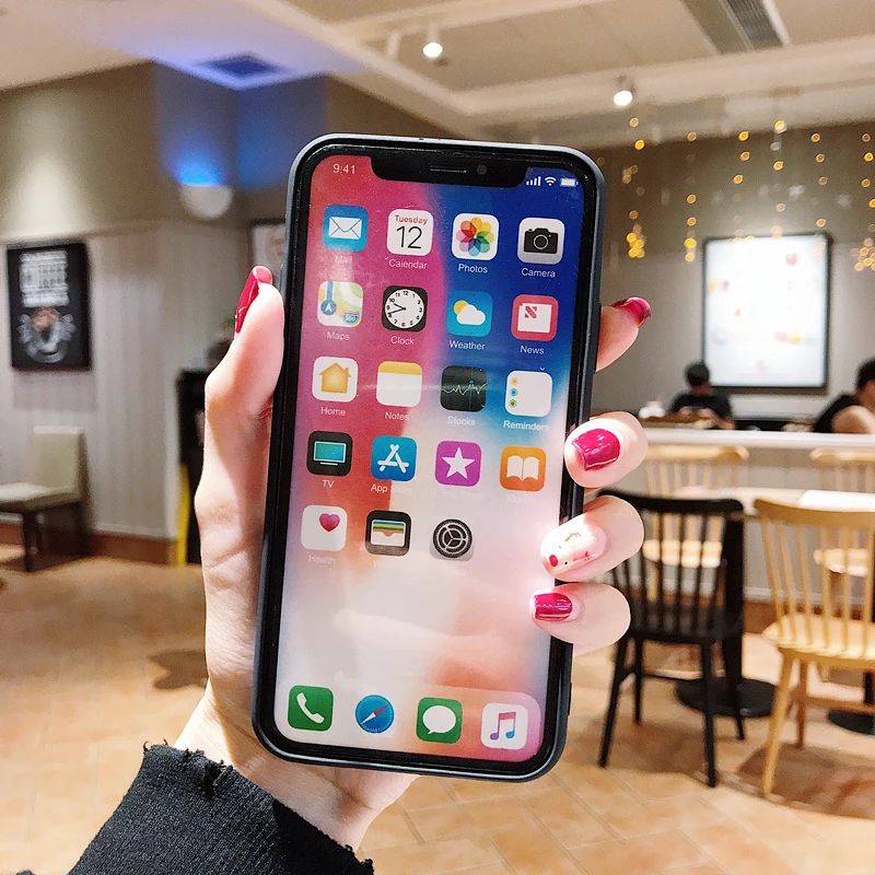 Marchcover для iPhone X XS MAX милый мультфильм пикачуэ Утка чехол синий луч мягкий tpu fundas 8 7 6