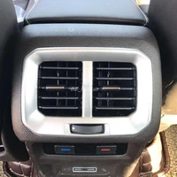 for vw volkswagen tiguan 2017 2018 abs rear armrest storage box air vent outlet cover trim matte
