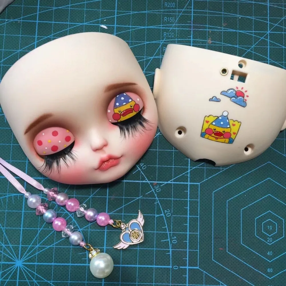 Кастомизация кукла Обнаженная blyth кукла, лицевая тарелка 201903