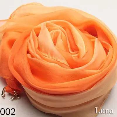 100% шелковый шарф платок двойного анти-уф градиент солнцезащитный крем 110 |