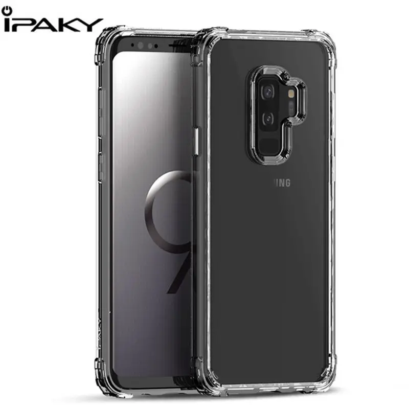 Чехол накладка для Samsung Galaxy S9/S9 plus прозрачный|Бамперы| |