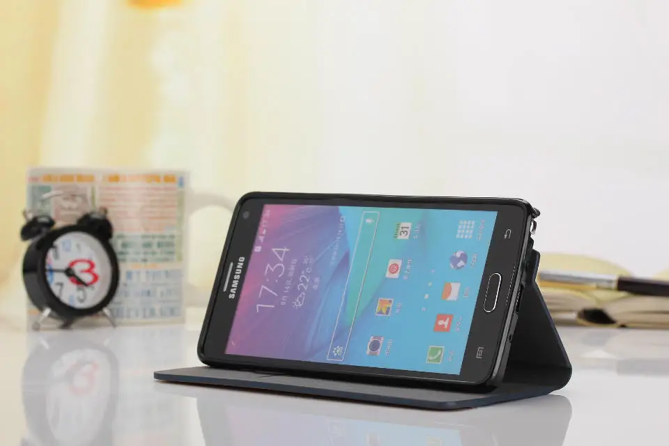 Флип чехол для Samsung Galaxy Note 4 N910F N910C N910G N910T кожаный телефона Note4 SM N910G|case galaxy note ii|galaxy s3