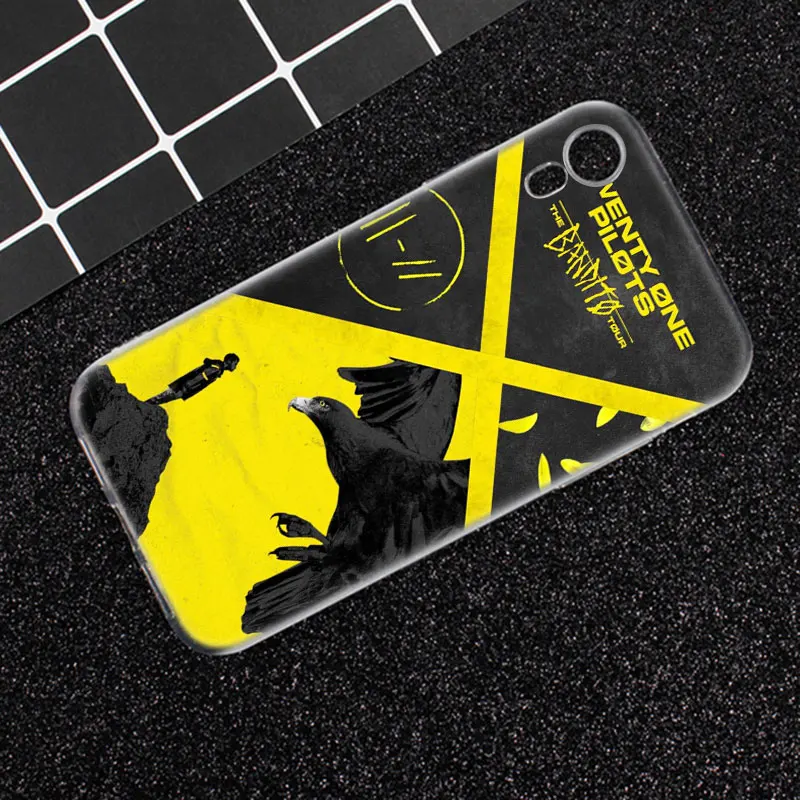 Модный силиконовый чехол Twenty One Pilots для Apple IPhone 11 Pro XS Max X XR 7 8 6 6s Plus 5S SE TPU мягкий
