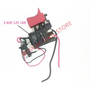 Включение-выключение для сверлильного устройства BOSCH, сверлильный станок с драйвером для сверлильного станка, GSB120, 2, 609, 125, 169, GSB120, 2, 5, 9, 9, 9, 9, 9, 9, 9, 9, 8, 8, 8, 8, 8, 8, 9, 9, 9