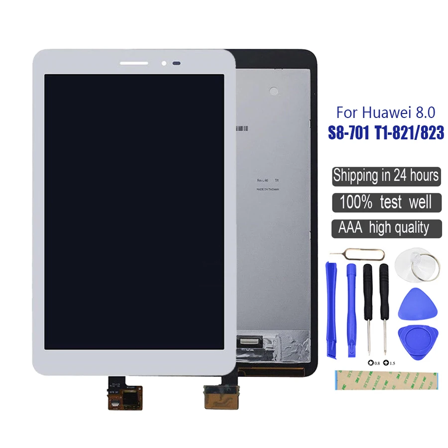 8-дюймовый ЖК-дисплей для Huawei Mediapad Honor Pad T1 8 0 3G с дигитайзером сенсорного экрана