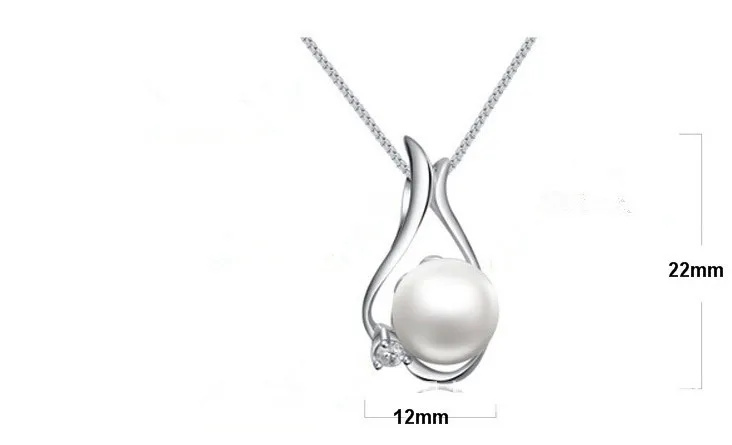 Женское ожерелье с подвеской ангельское крыло из стерлингового серебра 925 пробы