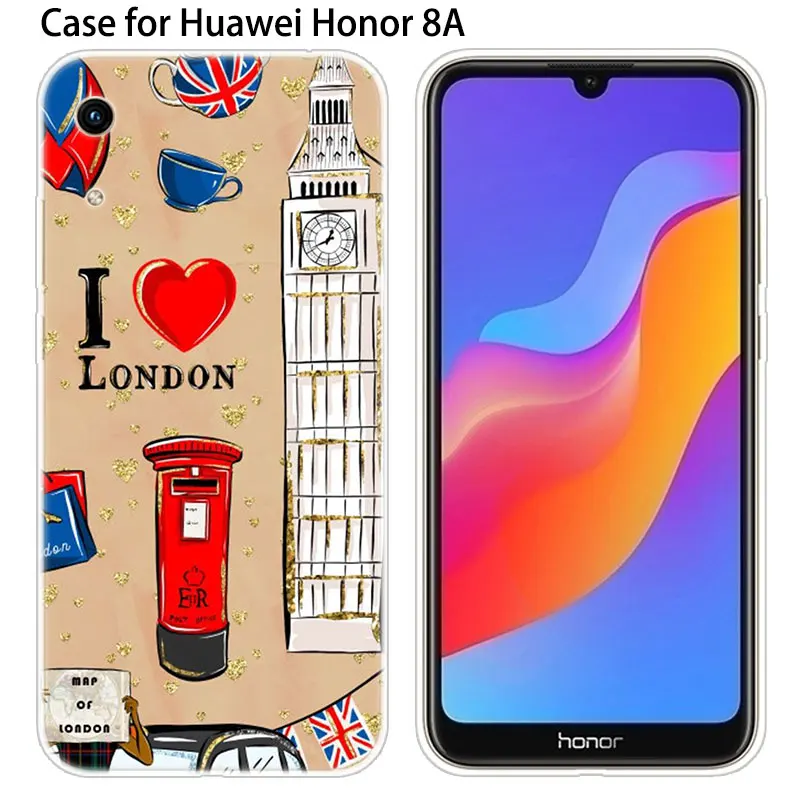 Силиконовый чехол для Huawei Honor 20 8A 7A Pro 10 9 8 Lite View 7S 8S 8X 7X 6X 8C 20i 10i Play | Мобильные