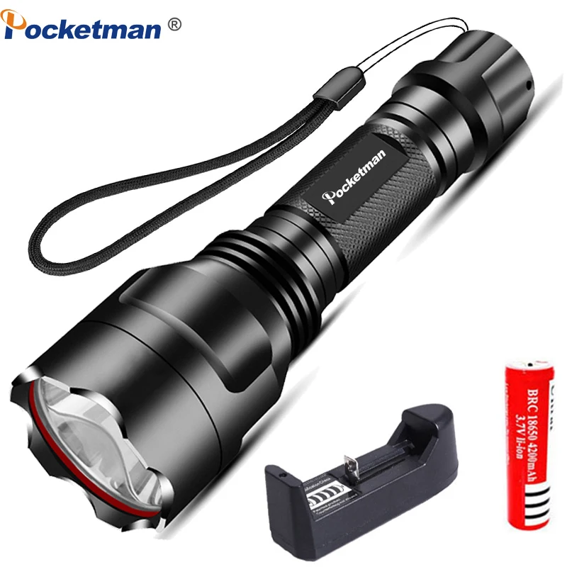8000LM LED Flashlight Rechargeable Super Bright 5 Modes Multifunction Ultra Torch Linterna Household Outdoor Waterproof | Лампы и