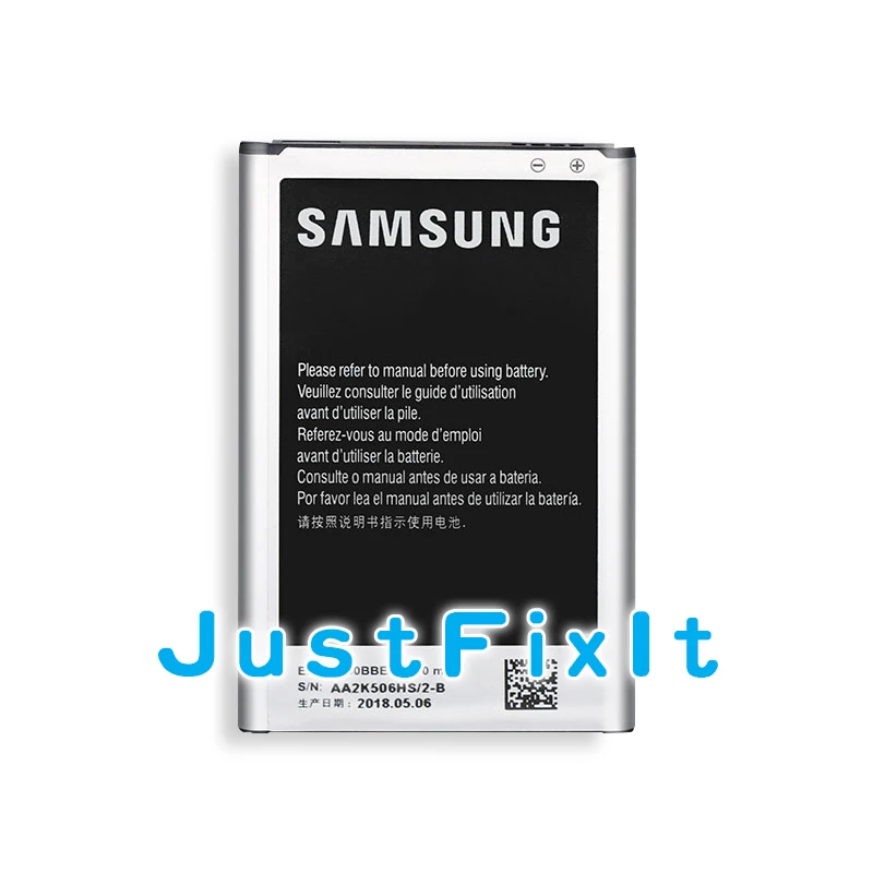 NEW Original Battery For Galaxy Note 3 Neo N750 N7505 N7502 N7500Q N750K N750S E510 EB-BN750CBE With NFC 3100mAh | Мобильные