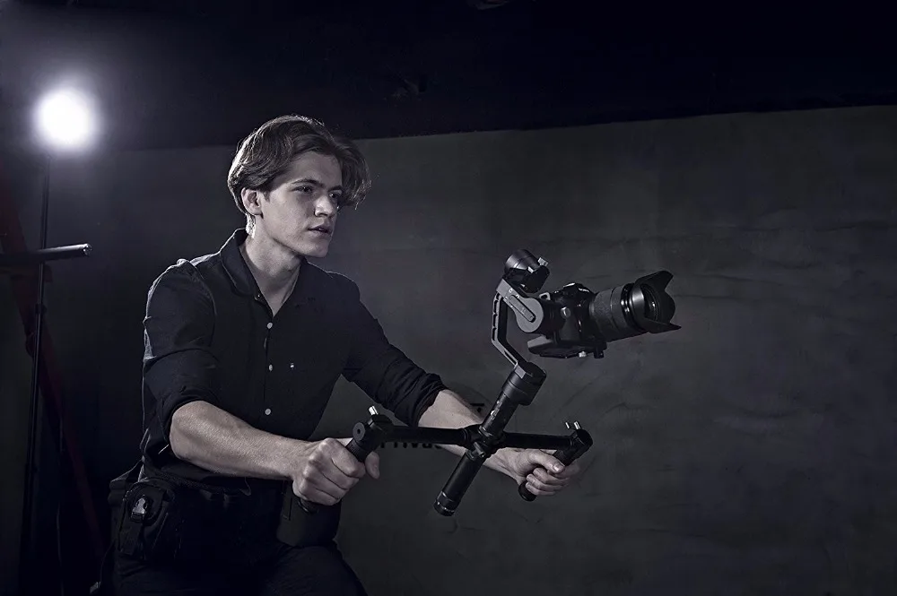 Zhiyun Crane V2 3 оси Ручной 360 градусов карданный стабилизатор для DSLR sony A7/Panasonic LUMIX/Nikon J/Canon M серии