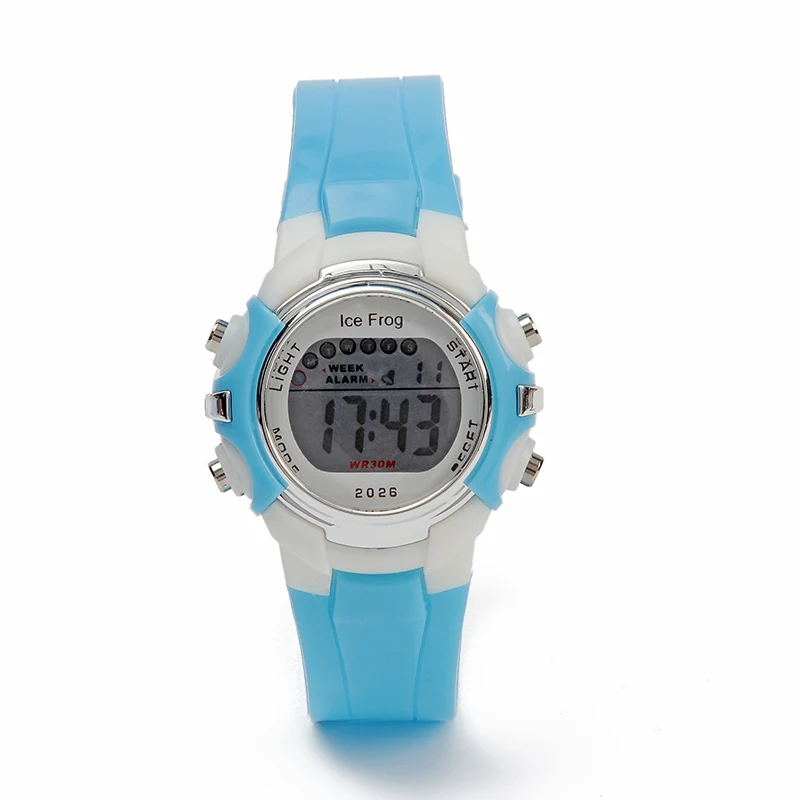 Светодиодные спортивные часы детская сигнализация модные брендовые женские и