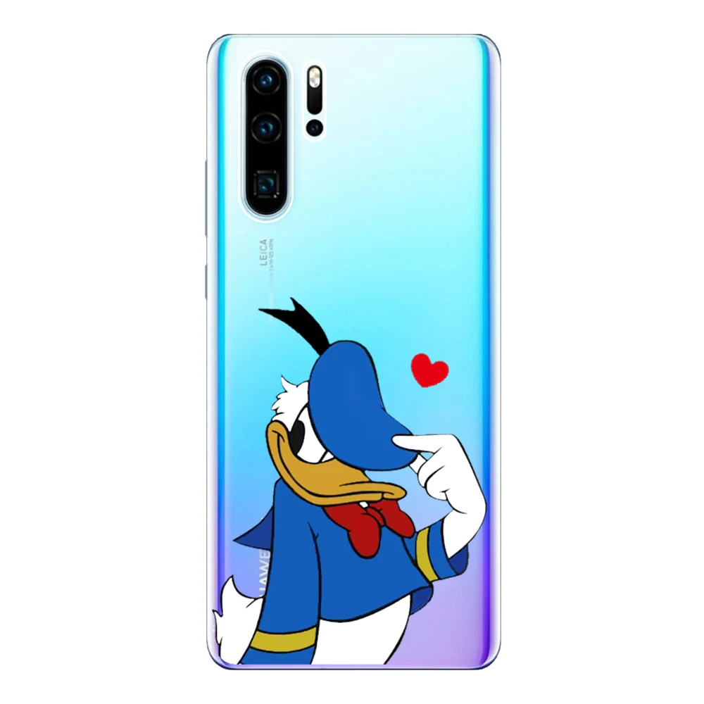 402 Для huawei P30 Lite Pro Чехол Мягкий силиконовый чехол из ТПУ P30 Lite Fundas милый Микки Минни P30 Pro Coque защитный чехол для телефона - Цвет: 402