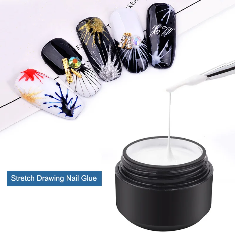 Лидер продаж клей для лака ногтей Гель лак творческого рисования нетоксичный