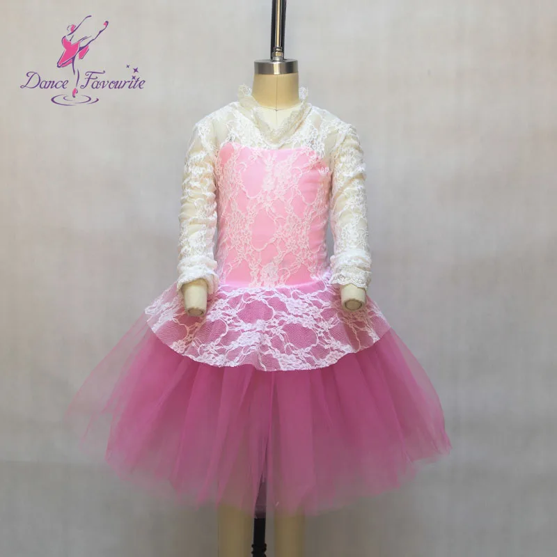 Горячая распродажа красивый дизайн кружевная романтичная балетная пачка для