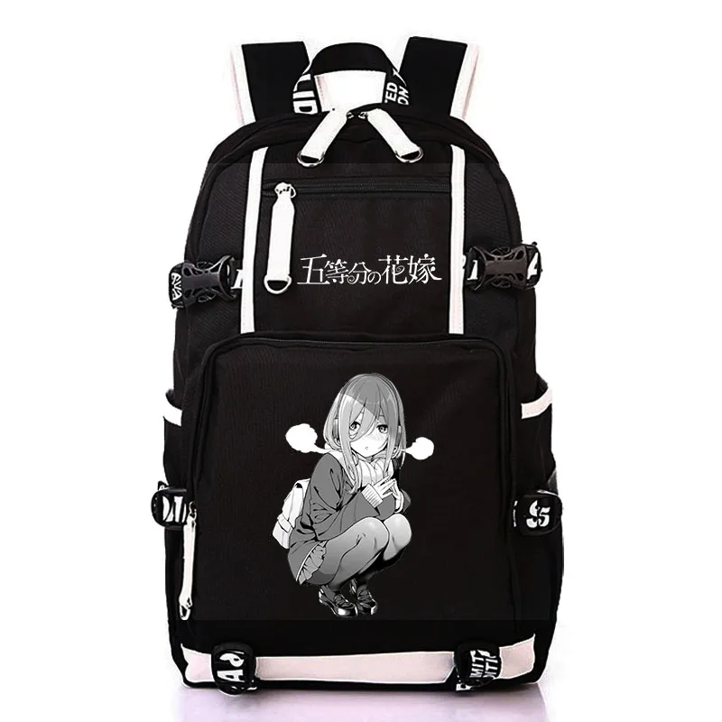 Хит продаж оригинальный рюкзак для девочек-подростков Nakano Miku Itsuki школьный сумка