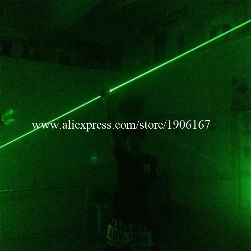 Новый дизайн супер яркий лазерный меч Wecool лазер ручной работы с 2 зелеными