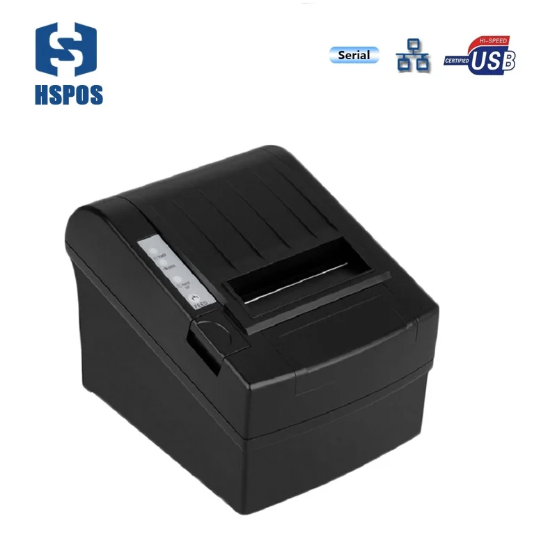 80mm China Low cost and High-quality thermal printer Support Cash drawer driver Easy paper-roll installation maintenance | Компьютеры и