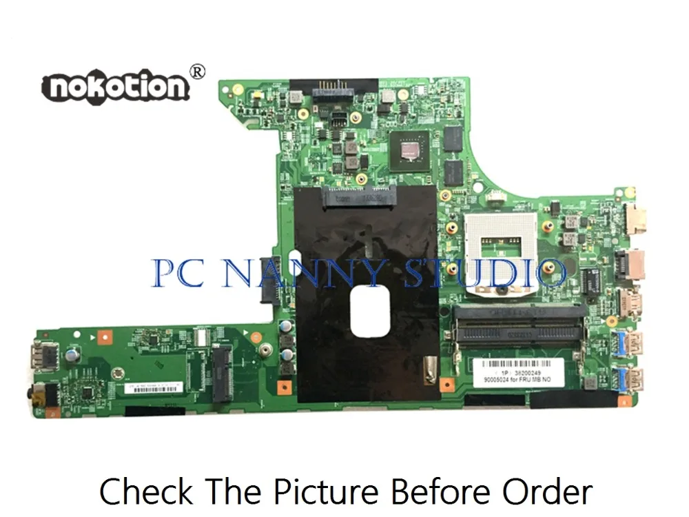 PCNANNY 90005024 для lenovo e4430 материнская плата ноутбука HM86 DDR3l GT710M