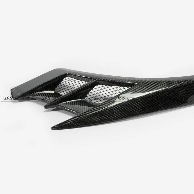 Для Evolution EVO 8 9 Voltex Cyber углеродное волокно переднее крыло широкие арки аксессуары