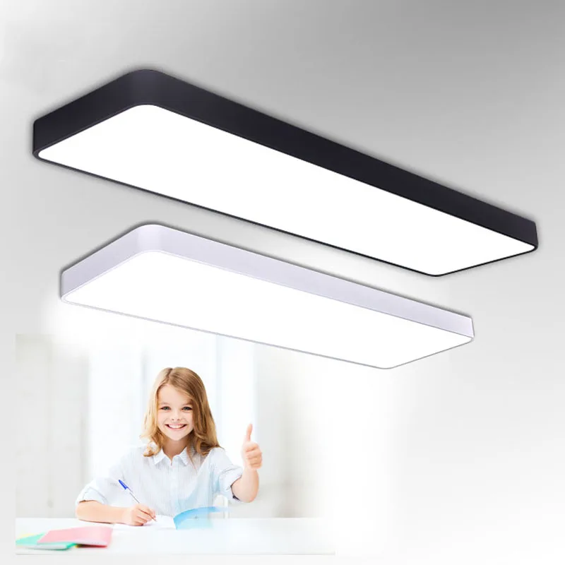 Прямоугольный потолочный светильник s деревянный цвет (лакированный)