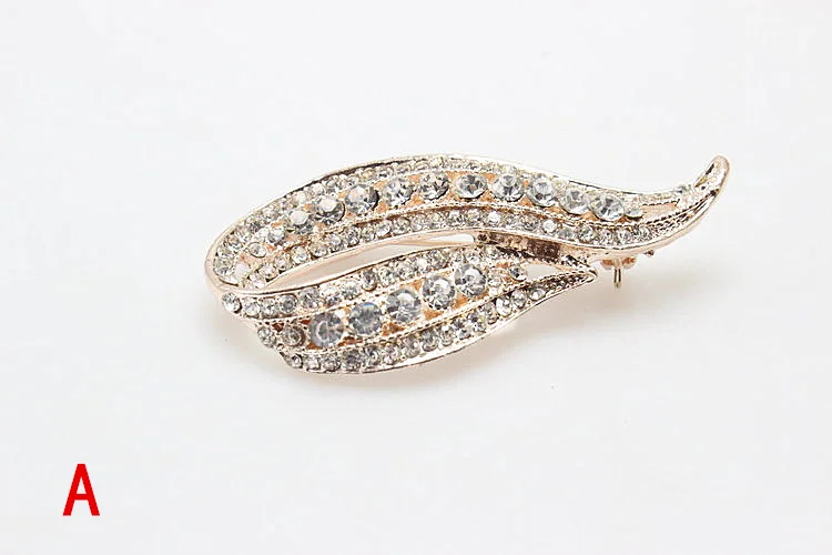 1 шт. Кристалл Rhinestone Шипованная Элегантная Брошь Pins модные женские туфли цветок