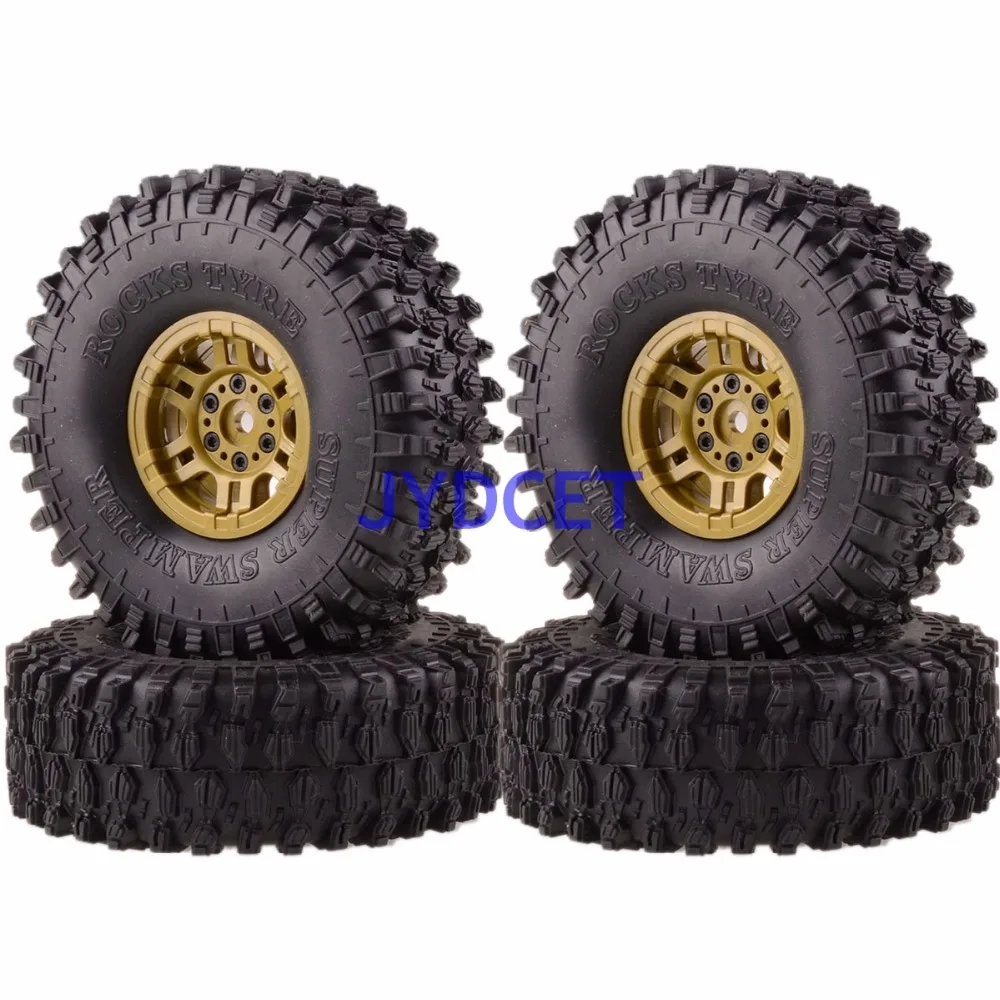 Колесные диски 617-7037 Rock Crawler Beadlock 120 мм шина Super Swamper для 1/10 RC Off-Road CC01 D90 SCX10 HSP Himoto